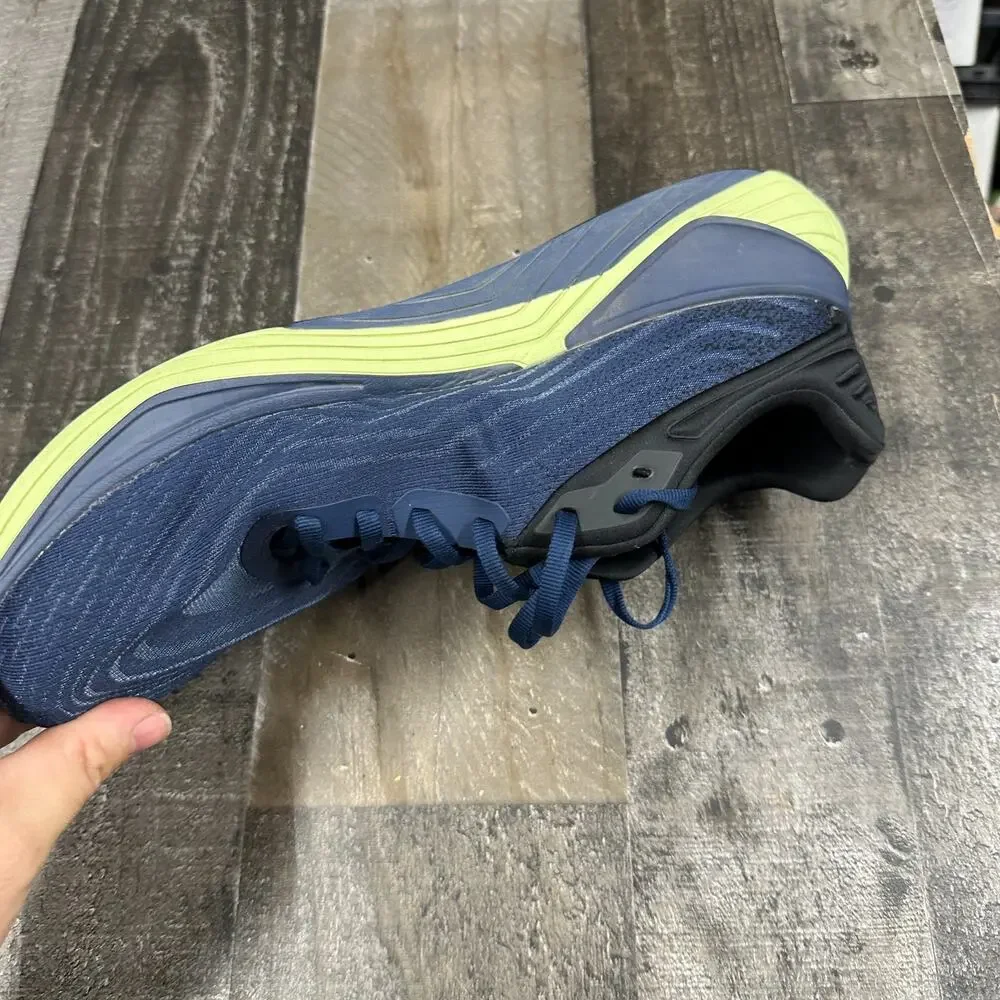 Topo Ultrafly 5 Running Shoes in Navy‎ Lime Men's Size 12 Sneakers